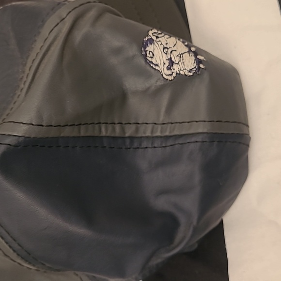 Georgetown Hoyas vintage leather hat ball cap - Picture 3 of 4